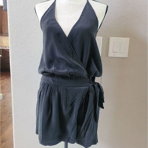 Body Policy Silk Romper XS New